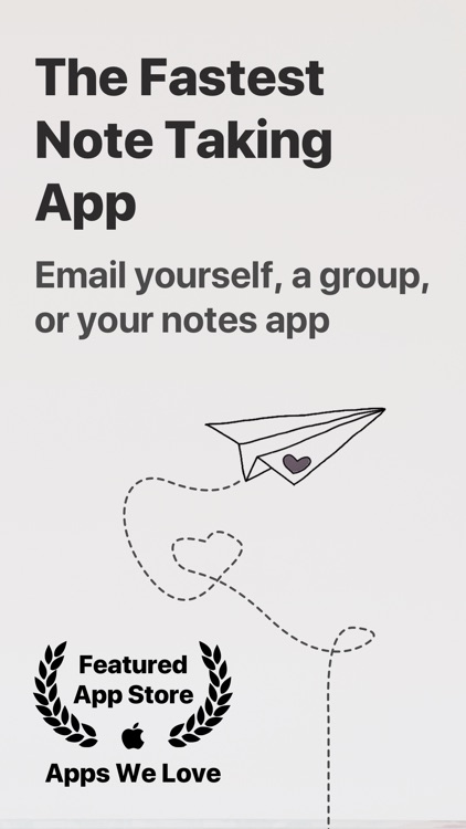 Email Me - Note Taking App screenshot-0