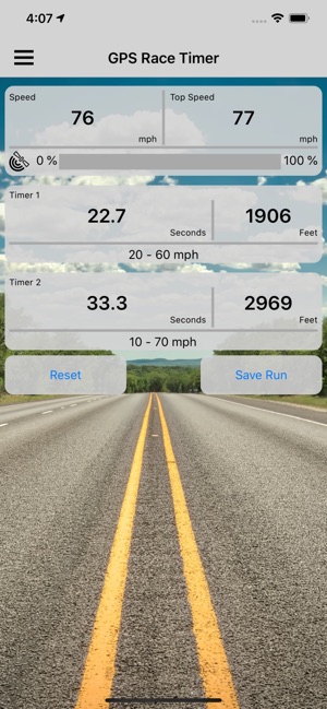 GPS Race Timer the App Store