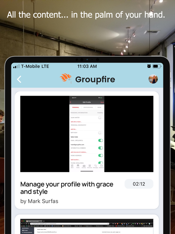 YPO Pittsburgh Chapter iPad screenshot 6 - Business app