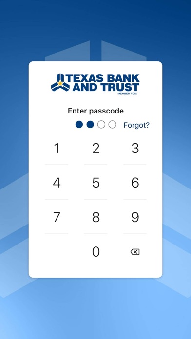 Texas Bank and Trust Mobile Screenshot