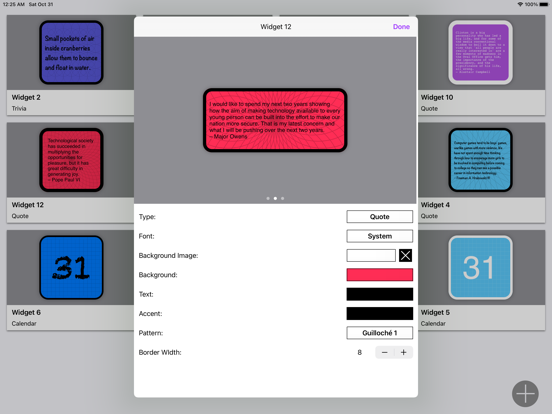 Screenshot #5 pour Widget Caddy: Custom Widgets