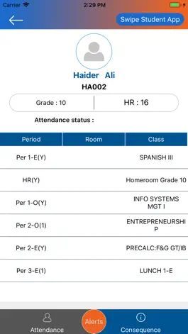 Game screenshot SwipeK12 Student ID Card hack