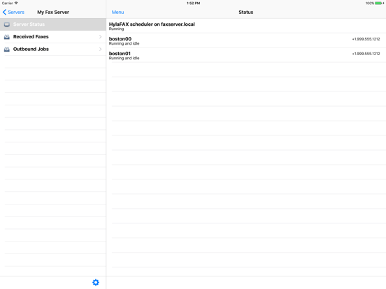 Screenshot #5 pour HylaFAX Lite
