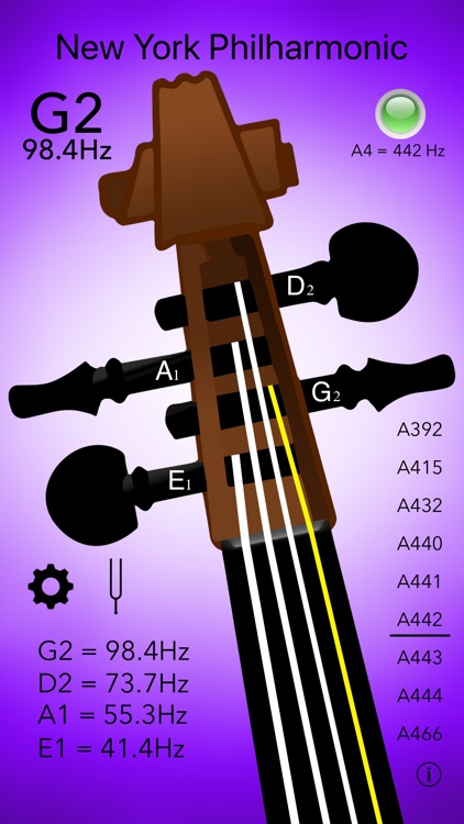 Double Bass Tuner Professional screenshot-4