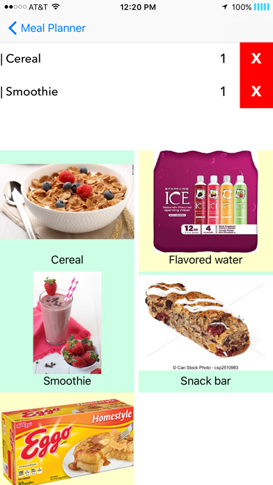 Screenshot #3 pour MealPlannerLIFE