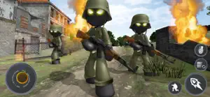 Stickman WW2 Duty - FPS screenshot #1 for iPhone