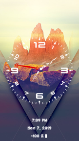Analog Clock Face-Clock Widget screenshot