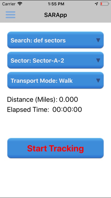 Search and Rescue Application