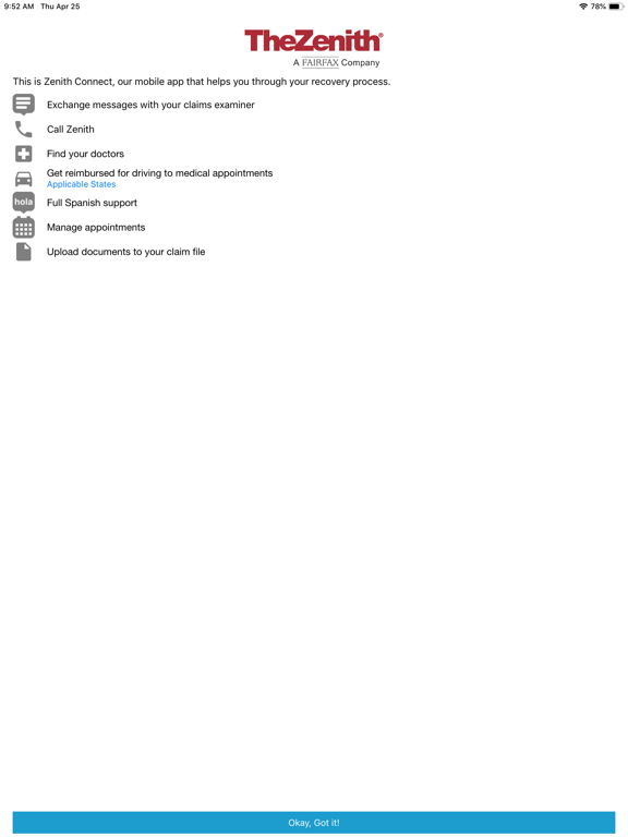 Screenshot #4 pour Zenith Connect