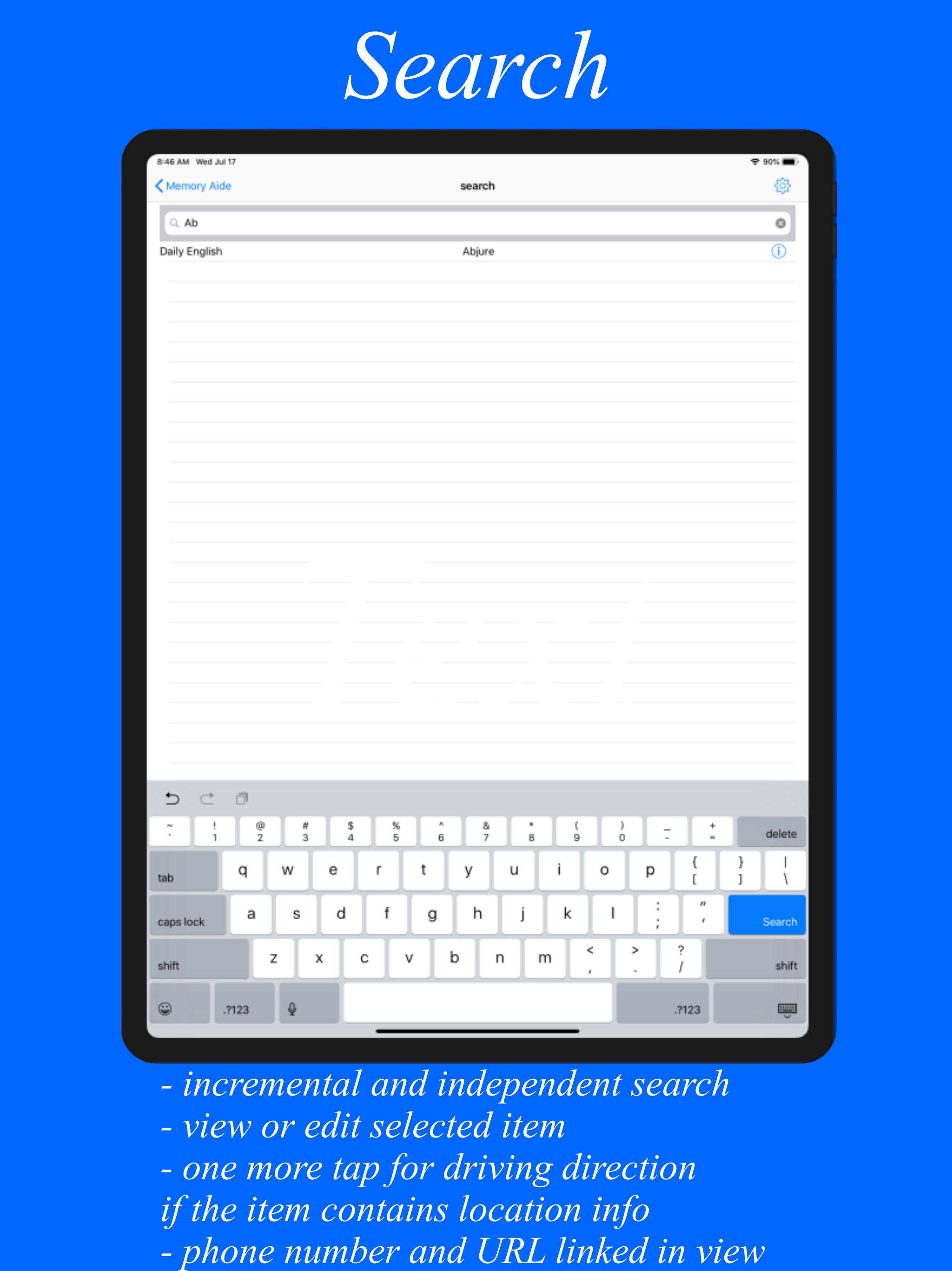 MemAide screenshot 18