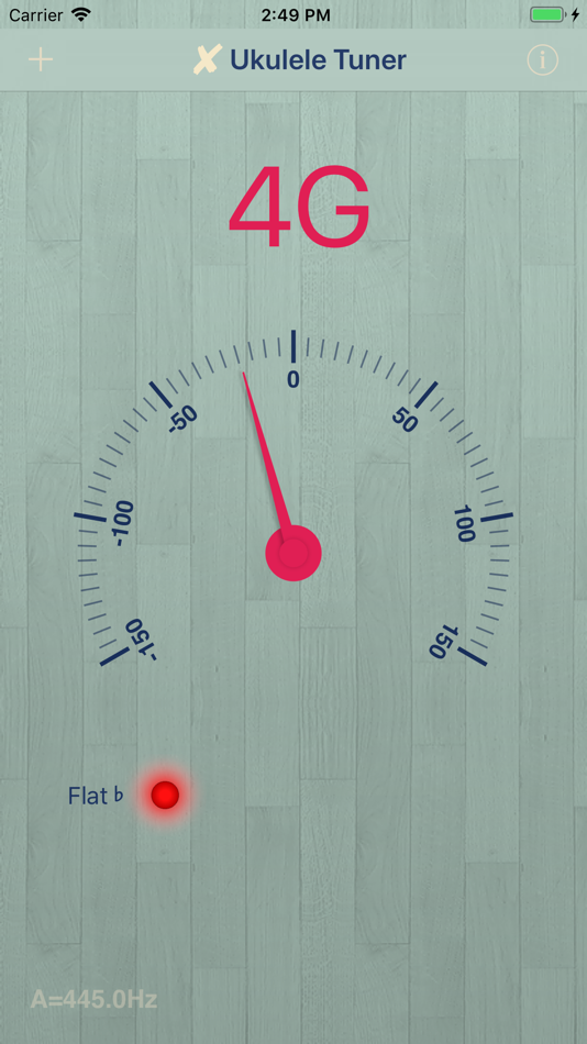 #4. XUkuleleTuner (iOS) 由: 智健 肖