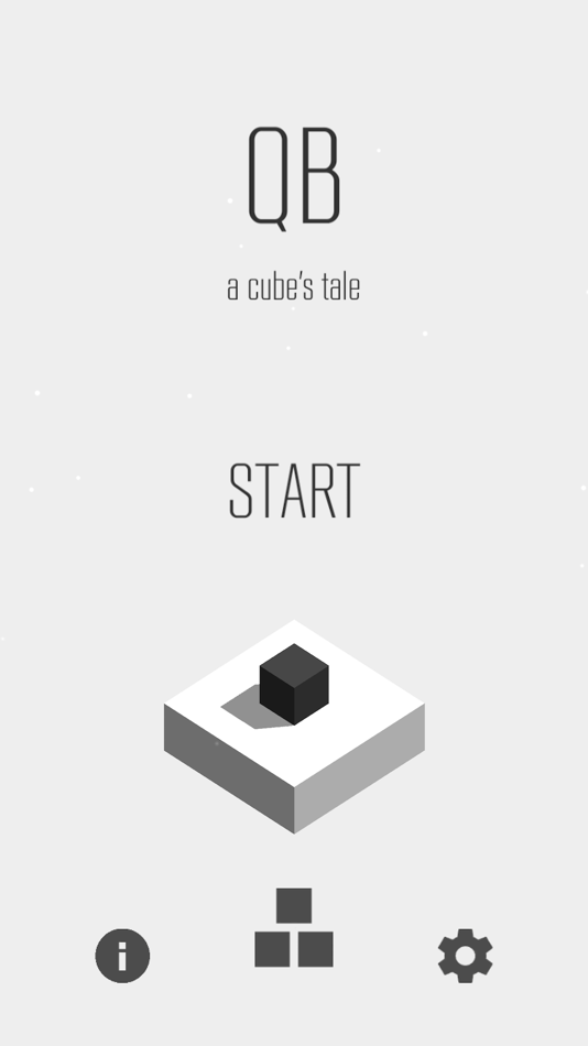 #4. QB - a cube's tale (iOS) Podle: Stephan Goebel
