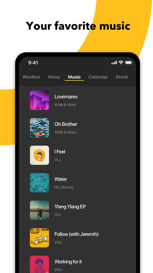 #7. Tday Widget - Weather, News (iOS) Podle: Touchberry