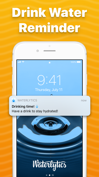 Drink Water Tracker · Screenshot