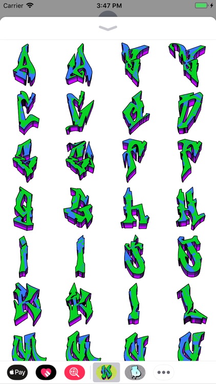 GRAFFITI WILD STYLE  LETTERS