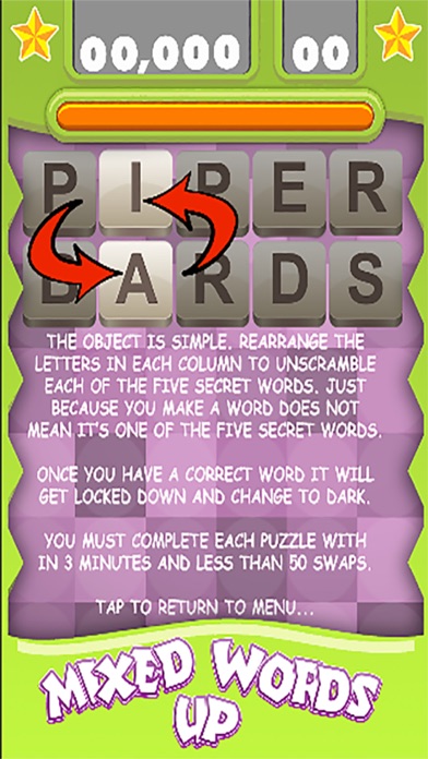How to cancel & delete Mixed Up Words - The 5 Letters Scrambling Game from iphone & ipad 2