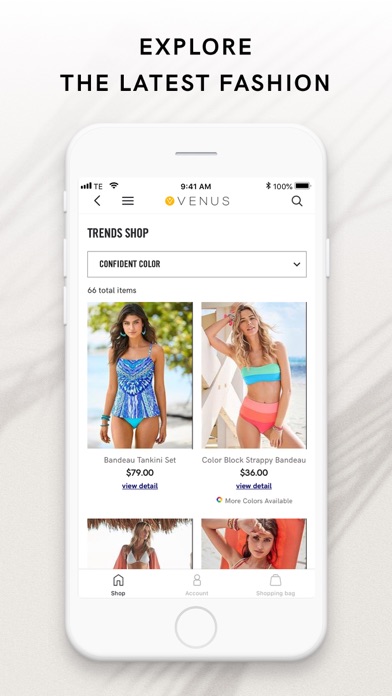 VENUS: Women's Clothing & Swim Screenshot