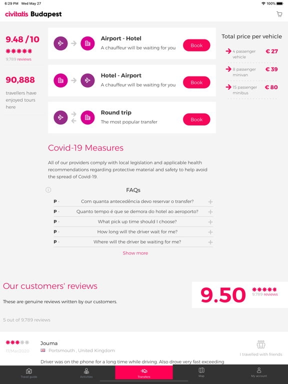 Budapest Guide Civitatis.com iPad screenshot 3 - Travel app