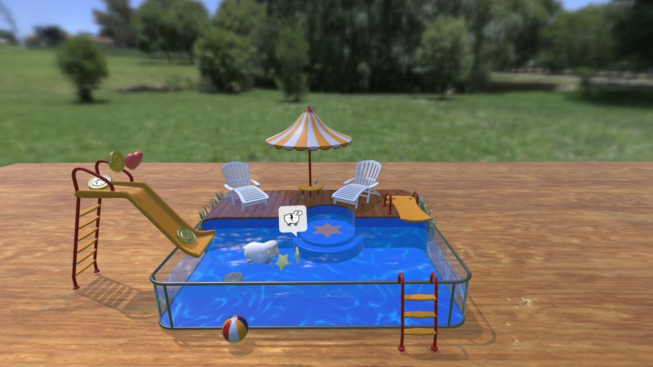 #3. Sheep Simulator AR (iOS) By: Supafine Limited