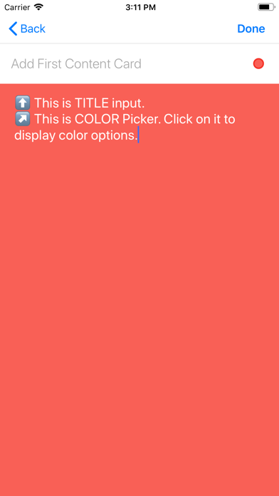 App screenshot