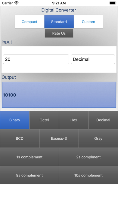 Screenshot 1 of Digital Converter X App