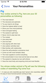 Astrology Chinese Numerology screenshot
