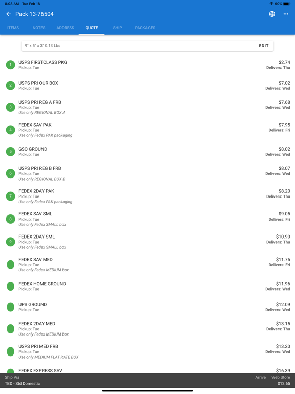 oms-rf iPad screenshot 5 - Business app
