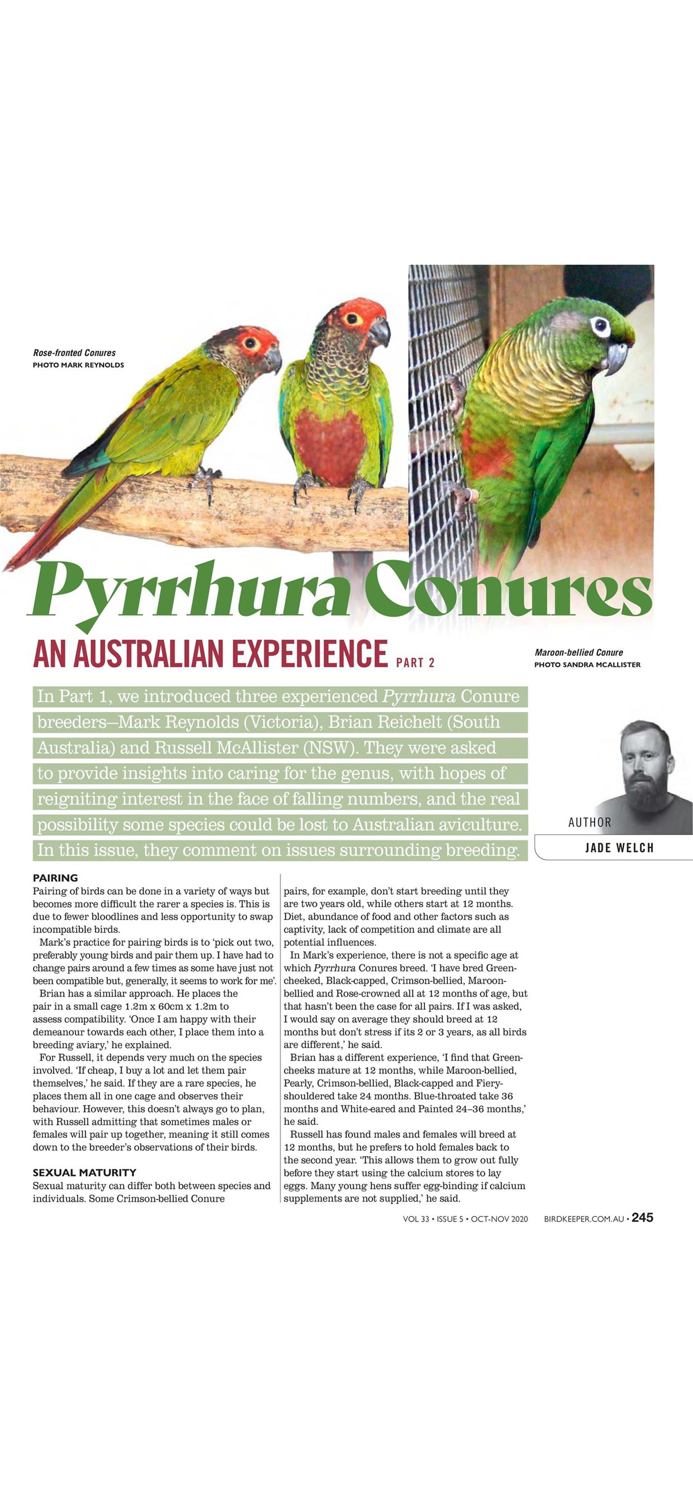 Australian BirdKeeper Magazine