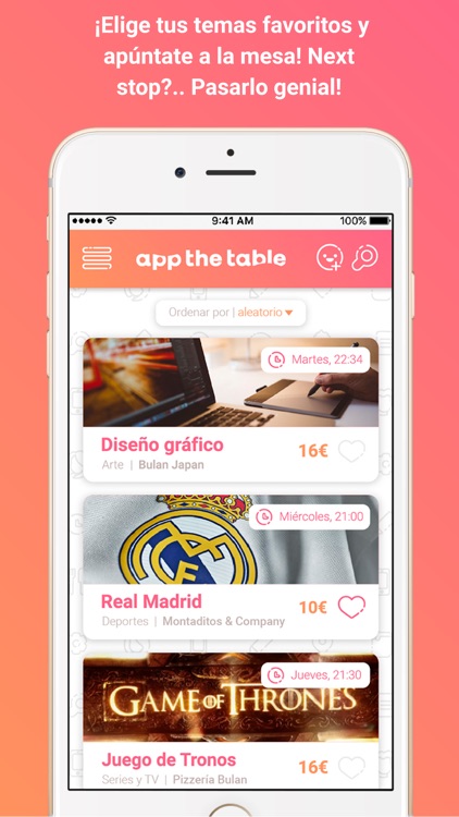 App the Table