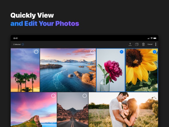 ON1 Photo RAW for Mobile iPad screenshot 9 - Photo & Video app