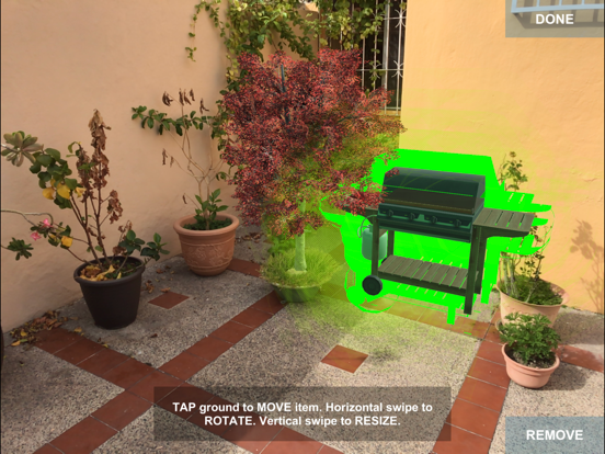 AR Landscaper iPad screenshot