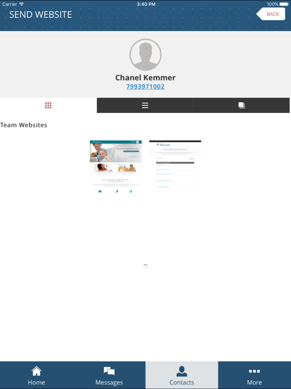 Online Team Builders iPad screenshot 5 - Business app