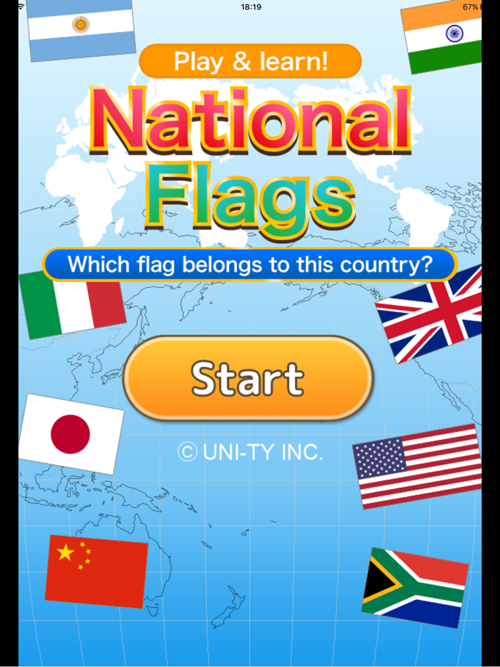 National Flags Play and Learn