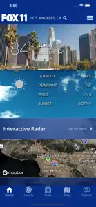 FOX 11 Los Angeles: Weather screenshot #1 for iPhone