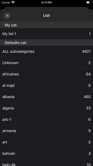 Capture d'écran de IProTV Pour IPtv & M3u sur iPhone 4