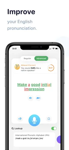 Captura 1 ELSA: Learn And Speak English iphone