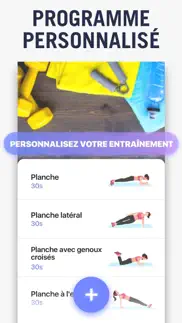 exercices de gainage iPhone Captures Décran 4