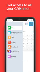 SuperOffice Pocket CRM screenshot