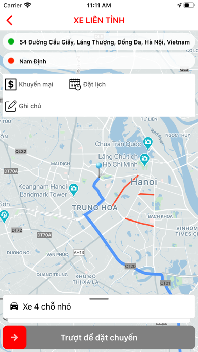 Screenshot #3 pour Xe Tiện Chuyến