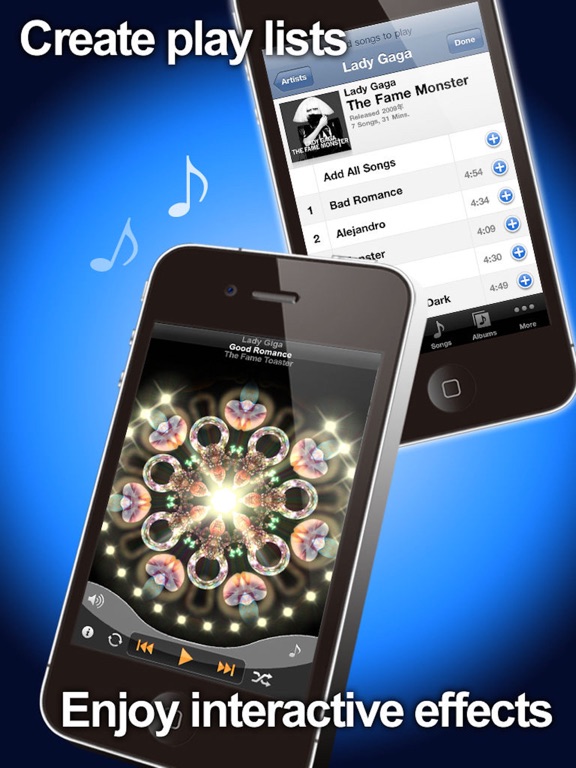 Screenshot #6 pour DreamTunes - Music Visualizer