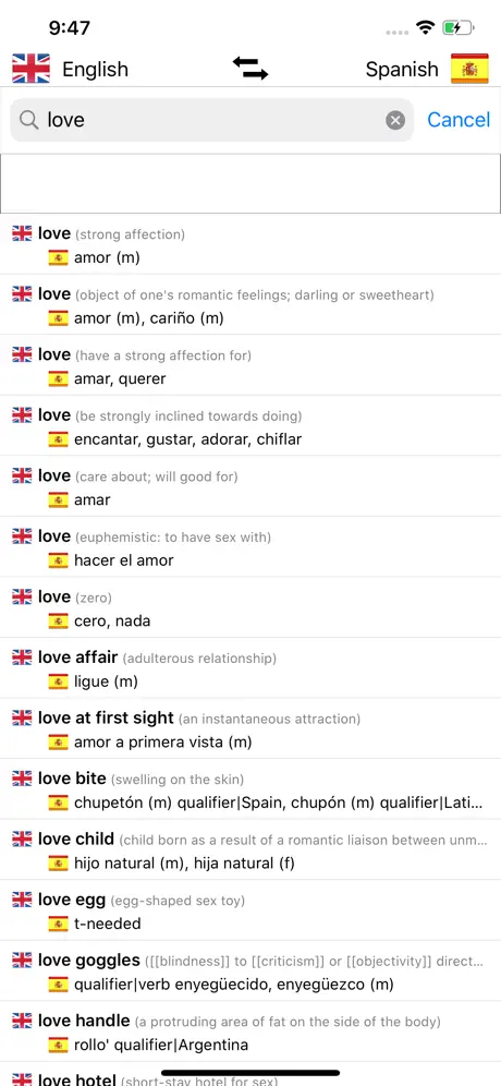 Spanish-English