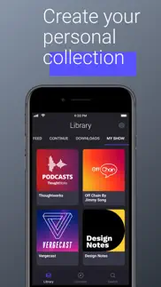 earliaudio - la app de podcast iphone capturas de pantalla 2