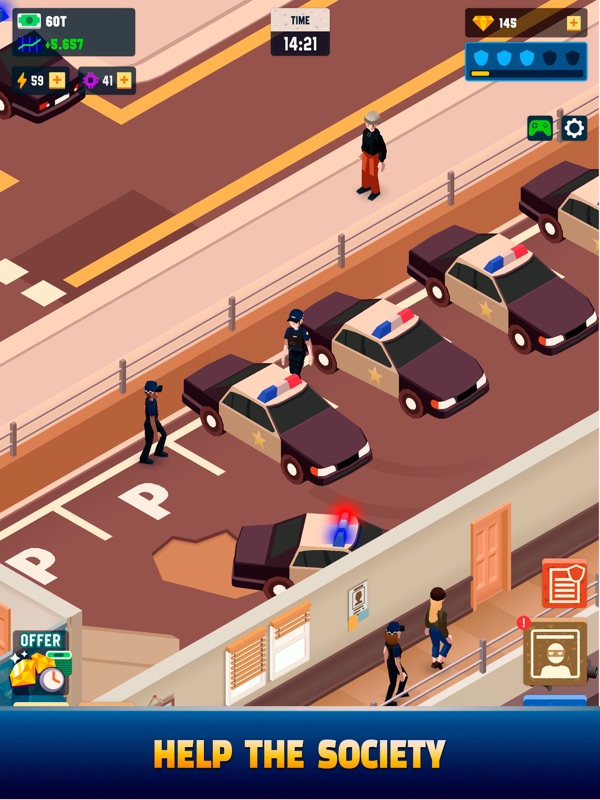 Idle Police Tycoon - Cops Game screenshot 10