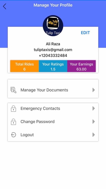 Tulip Taxi Driver screenshot-3