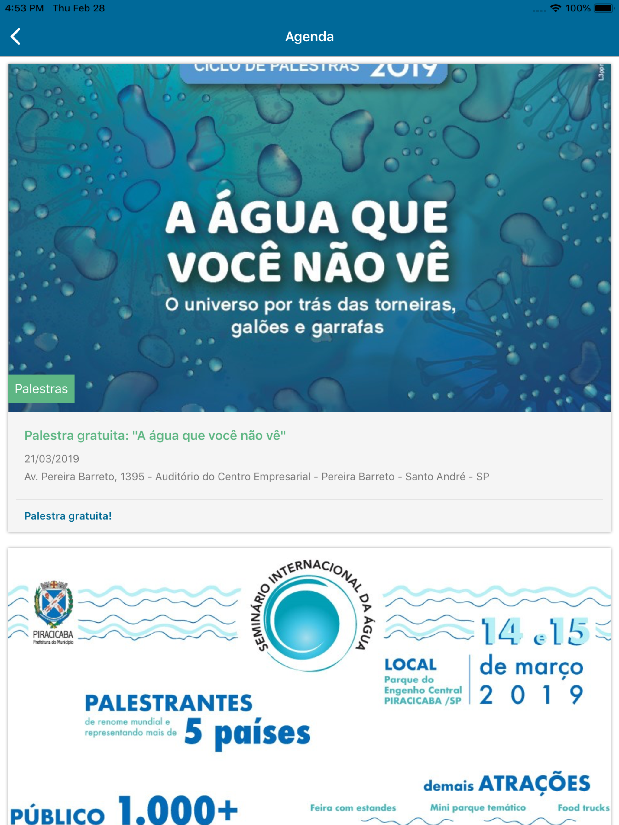 Gestão de água e efluentes