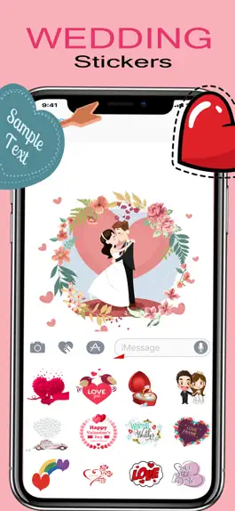 Game screenshot Wedding Love Stickers! apk