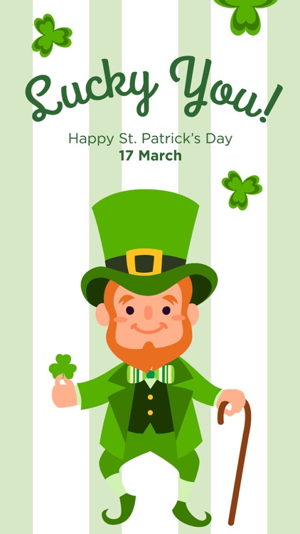 St Patrick's Day Sticker Party