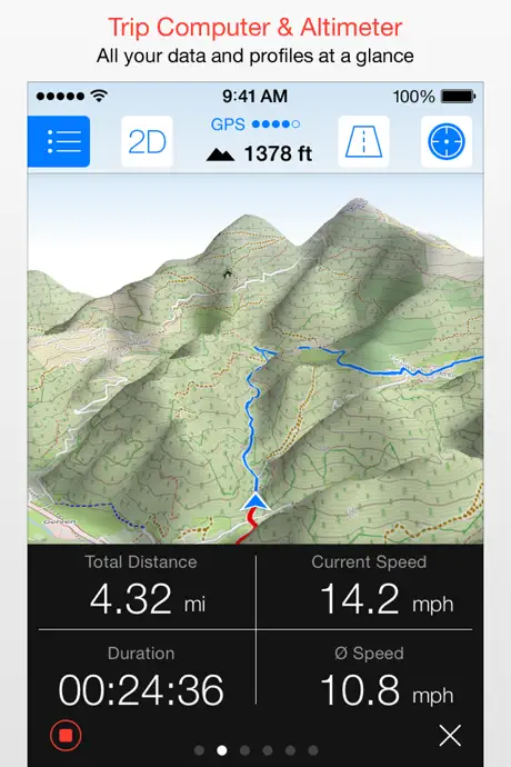Maps 3D -  Outdoor GPS
