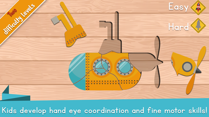 Puzzle Games for Kids Vehicle