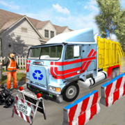 Trash Truck Driving Game